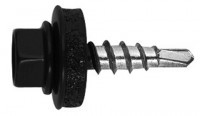 Skrutka do krytiny s vrt��ikom TEX 4,8x55 RAL 9005/9011
