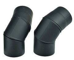 Koleno dymov� 160 mm / 0-90� / 1,5 mm nastavite�n� hrubostenn�