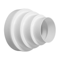 Redukcia plastov� 80-100-120-125-150 mm BIELA (EI-VA80)