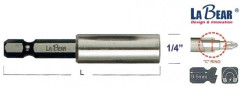 Dr�iak bitov magnetick� nadstavec 1/4" 60 mm C kr��ok 9411S0