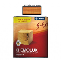 Laz�ra na drevo Chemolux Extra 0,75 L /0222 (�erven� smrek)