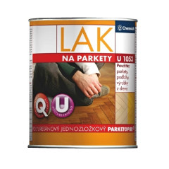Lak na parkety U 1053 polyuret�nov� LESKL� 0,75 l