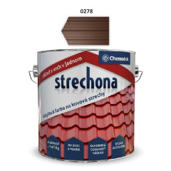 Farba na kov Strechona 2v1 0278 (hned�) 2 l