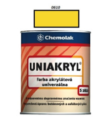 Farba na bet�n Uniakryl 5 kg /0610 (�lt�)