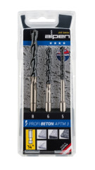 Sada vrt�kov Profi beton APTM3 Alpen
