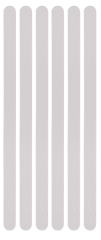 Sada proti�mykov�ch transparentn�ch lepiacich p�sikov 6 ks 2 x 38 cm (BTH10023)