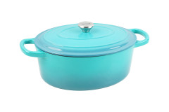 Kastr�l smaltovan� Cast Iron Dutch Oven s pokrievkou 32 x 25 x 13 cm BS11407