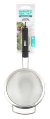 Sitko z nehrdzavej�cej ocele s rukov�ou z PP 16 cm BS41294