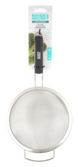 Sitko z nehrdzavej�cej ocele s rukov�ou z PP 20 cm BS41296