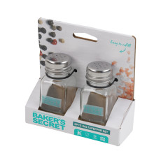 Sada solni�ka + koreni�ka sklenen� 2-dielna sada 80 ml BS40149