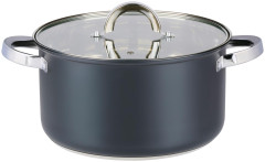 Hrniec induk�n� s pokrievkou ALPINA 24cm 6,1L