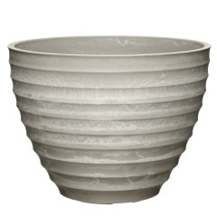Kvetin�� plastov� Darwin 38 cm, taupe