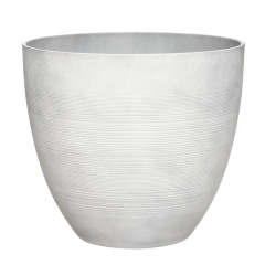 Kvetin�� plastov� Beryl 45 cm, biely