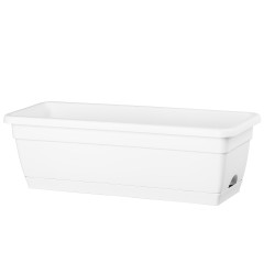 Kvetin�� plastov� Iris 50 cm, biely