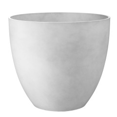 Kvetin�� plastov� Balas 37 cm, biely