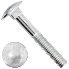 Skrutka vratov� metrick� DIN 603 M6x100 Zn