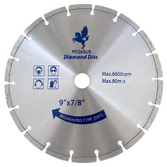 Kot�� diamantov� PEGASUS MASTER 125x7x2 mm
