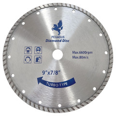 Kot�� diamantov� PEGASUS TURBO 230x7x2,6 mm