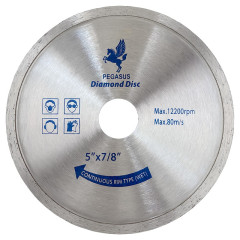 Kot�� diamantov� na keramiku PEGASUS JUMBO CERAMIC 125x5x1,7 mm