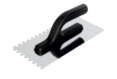 Hladidlo nerezov� 270x130 mm / zuby 8x8 mm 5028S
