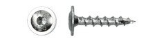 Vrut kon�truk�n� EURO TH 6x30 mm biely zinok T30
