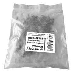 Skrutka do sadrokart�nu VRS-FB 3,5x45 plech bal.100ks