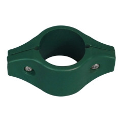 Obj�mka na kruhov� st�pik 48 mm plastov� stredov� RAL6005