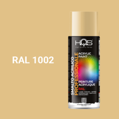 Farba v spreji akrylov� HQS RAL 1002 leskl� 400ml