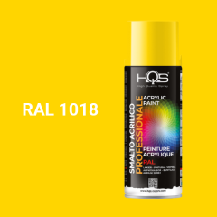 Farba v spreji akrylov� HQS RAL 1018 leskl� 400ml