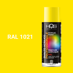 Farba v spreji akrylov� HQS RAL 1021 leskl� 400ml