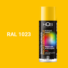 Farba v spreji akrylov� HQS RAL 1023 leskl� 400ml