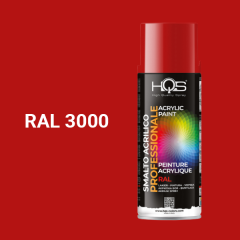 Farba v spreji akrylov� HQS RAL 3000 leskl� 400ml