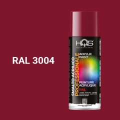 Farba v spreji akrylov� HQS RAL 3004 leskl� 400ml