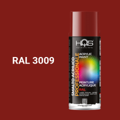 Farba v spreji akrylov� HQS RAL 3009 leskl� 400ml