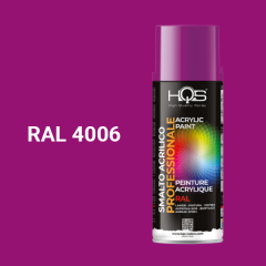 Farba v spreji akrylov� HQS RAL 4006 leskl� 400ml