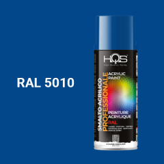 Farba v spreji akrylov� HQS RAL 5010 leskl� 400ml