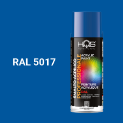 Farba v spreji akrylov� HQS RAL 5017 leskl� 400ml