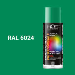 Farba v spreji akrylov� HQS RAL 6024 leskl� 400ml