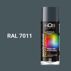 Farba v spreji akrylov� HQS RAL 7011 leskl� 400ml