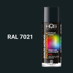 Farba v spreji akrylov� HQS RAL 7021 leskl� 400ml