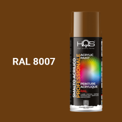 Farba v spreji akrylov� HQS RAL 8007 leskl� 400ml