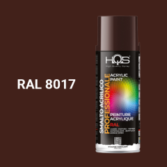 Farba v spreji akrylov� HQS RAL 8017 leskl� 400ml