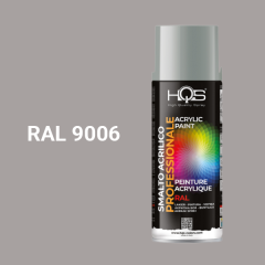 Farba v spreji akrylov� HQS RAL 9006 hlin�k leskl� 400ml
