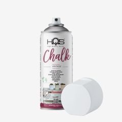 Farba v spreji efekt kriedy HQS jemn� biela 400ml