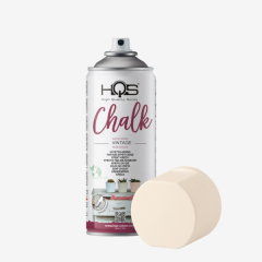 Farba v spreji efekt kriedy HQS p��tna biela 400ml