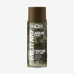 Farba v spreji pre kamufl� HQS RAL 6114 kaki olivov� matn� 400ml