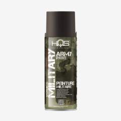 Farba v spreji pre kamufl� HQS RAL 7107 siv� zelen� matn� 400ml