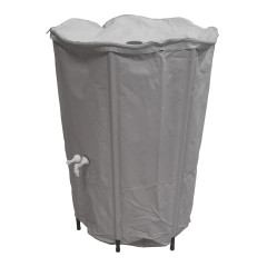 Barel na da��ov� vodu stla�ite�n� 380 L PVC