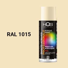 Farba v spreji akrylov� HQS RAL 1015 leskl� 400ml