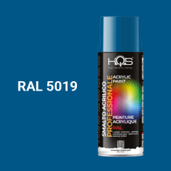 Farba v spreji akrylov� HQS RAL 5019 leskl� 400ml